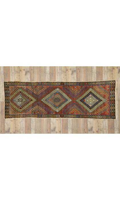 3 x 10 Vintage Turkish Oushak Rug 52396