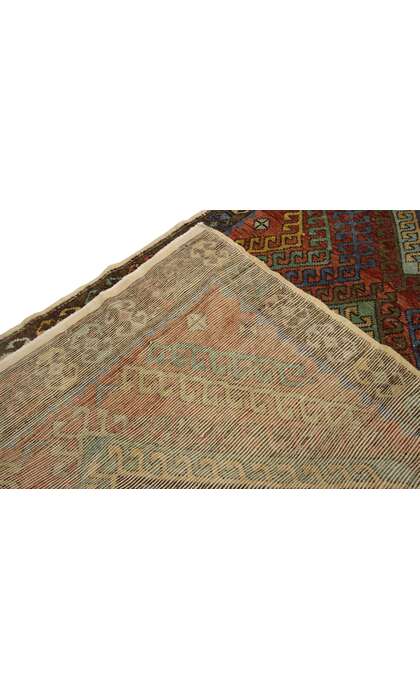 3 x 10 Vintage Turkish Oushak Rug 52396
