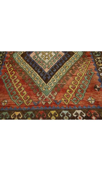 3 x 10 Vintage Turkish Oushak Rug 52396