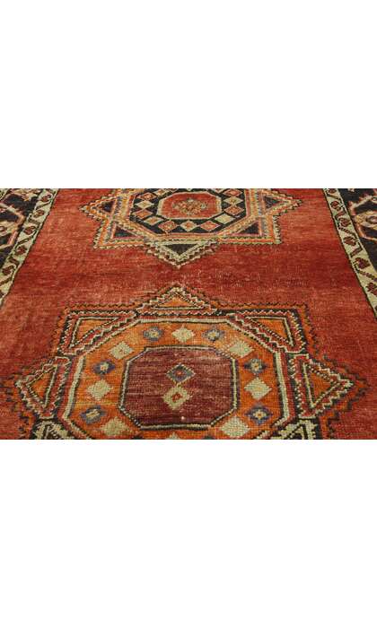 5 x 10 Vintage Turkish Oushak Rug 52399