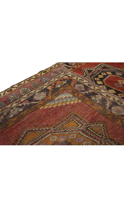5 x 10 Vintage Turkish Oushak Rug 52400