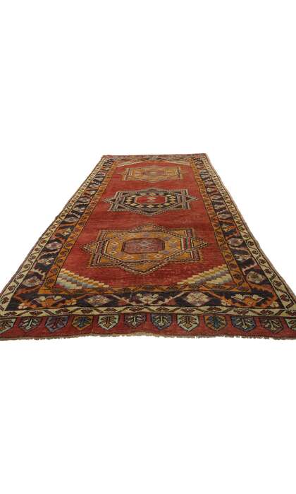 5 x 10 Vintage Turkish Oushak Rug 52400
