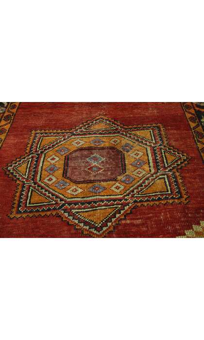 5 x 10 Vintage Turkish Oushak Rug 52400