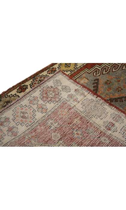 3 x 10 Vintage Turkish Oushak Rug 52406