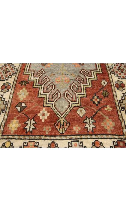 3 x 10 Vintage Turkish Oushak Rug 52406