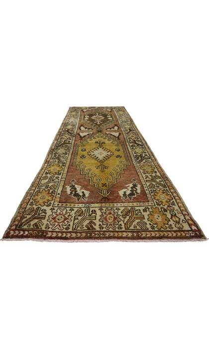 3 x 11 Vintage Turkish Oushak Rug 52411