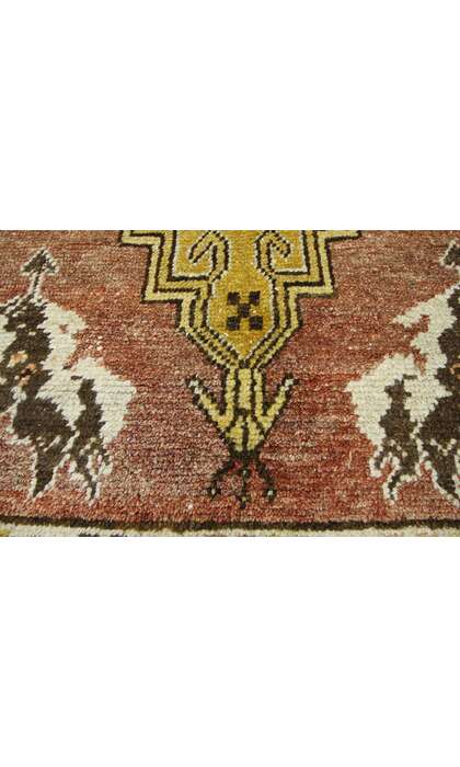 3 x 11 Vintage Turkish Oushak Rug 52411
