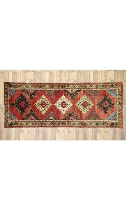 5 x 13 Vintage Oushak Rug 52416