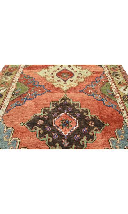 5 x 13 Vintage Oushak Rug 52416