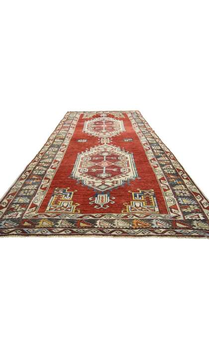 5 x 11 Vintage Oushak Rug 52418