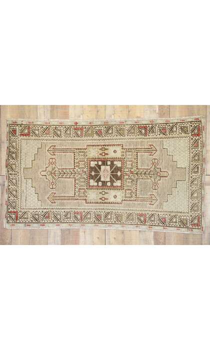 3 x 6 Vintage Oushak Rug 52421