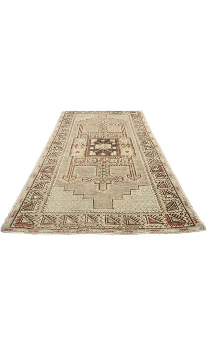 3 x 6 Vintage Oushak Rug 52421