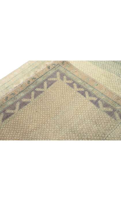 4 x 6 Vintage Turkish Oushak Rug 52423