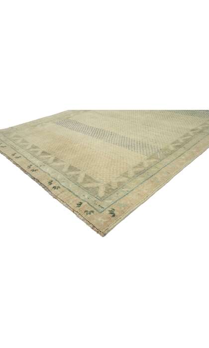 4 x 6 Vintage Turkish Oushak Rug 52423