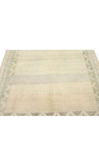 4 x 6 Vintage Turkish Oushak Rug 52423