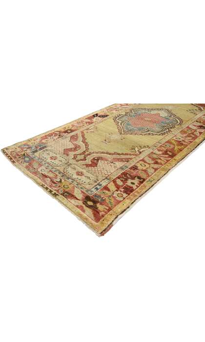 3 x 6 Vintage Turkish Oushak Rug 52424