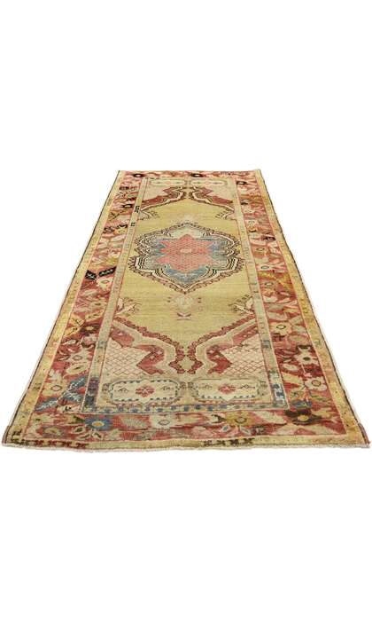 3 x 6 Vintage Turkish Oushak Rug 52424