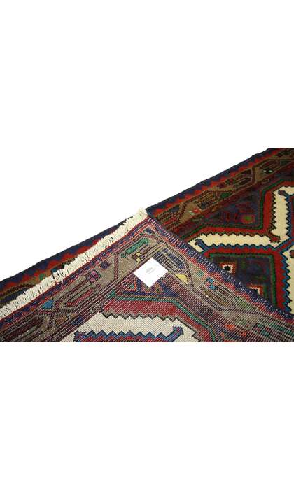 3 x 10 Vintage Persian Hamadan Rug 60224