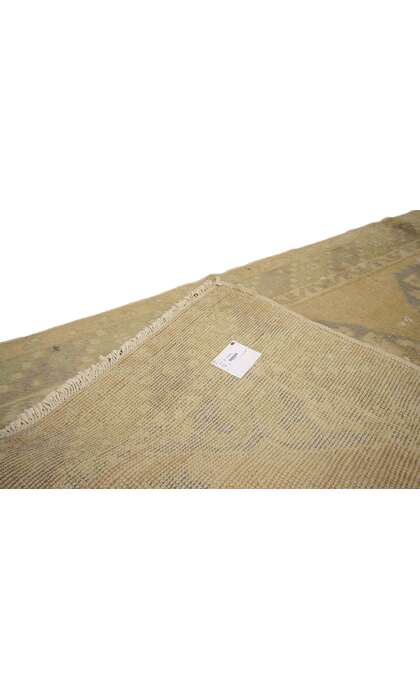 3 x 9 Vintage Oushak Rug 74127