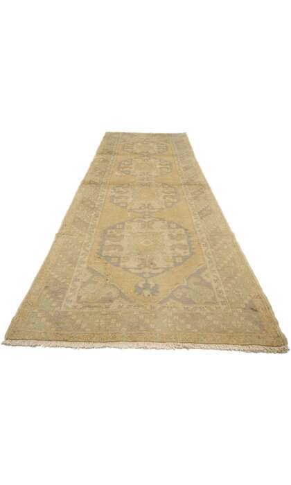 3 x 9 Vintage Oushak Rug 74127