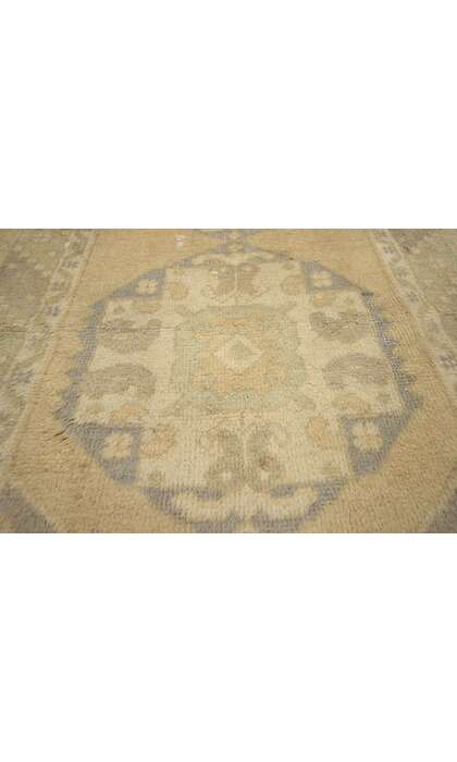 3 x 9 Vintage Oushak Rug 74127