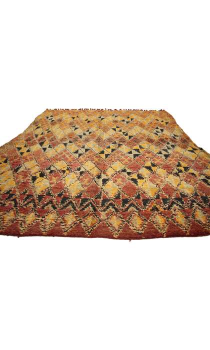 6 x 8 Vintage Berber Moroccan Rug 74516 floor