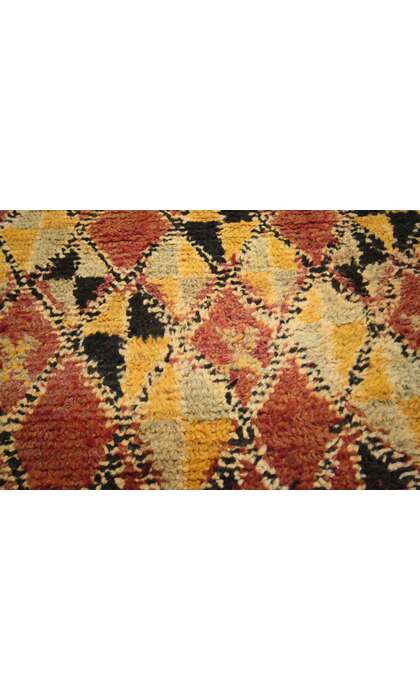 6 x 8 Vintage Berber Moroccan Rug 74516 texture
