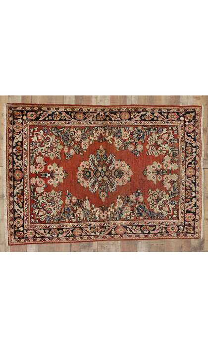 5 x 6 Antique Mahal Rug 74582