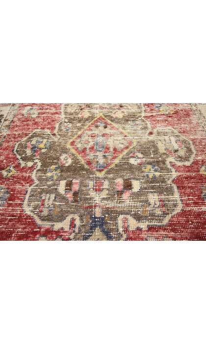 4 x 9 Distressed Oushak Runner 74675