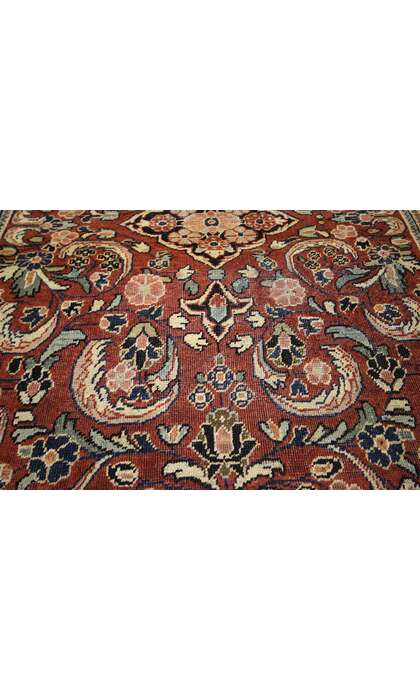 4 x 7 Vintage Persian Mahal Rug 75187