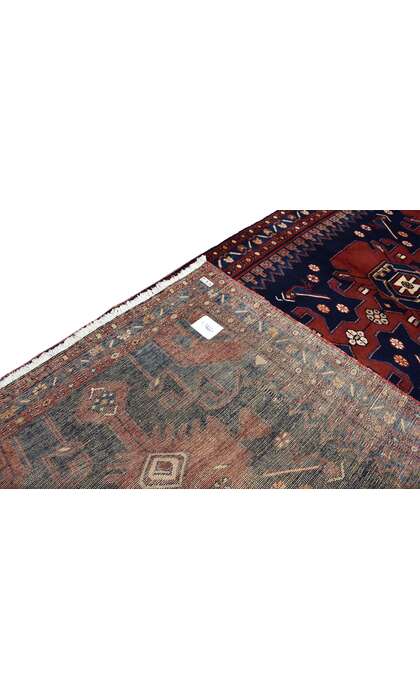 4 x 10 Antique Hamadan Rug 75360