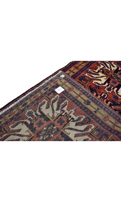 4 x 10 Vintage Persian Azerbaijan Rug 75377