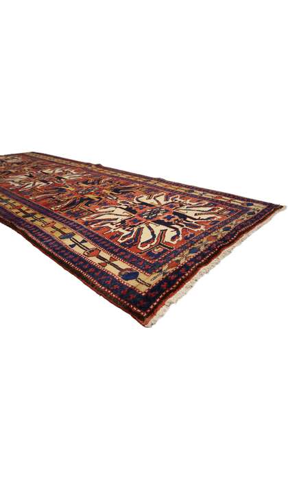 4 x 10 Vintage Persian Azerbaijan Rug 75377