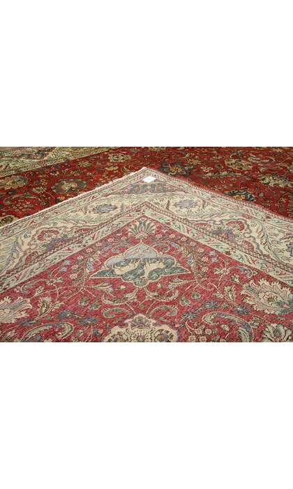 11 x 14 Vintage Tabriz Rug 76280