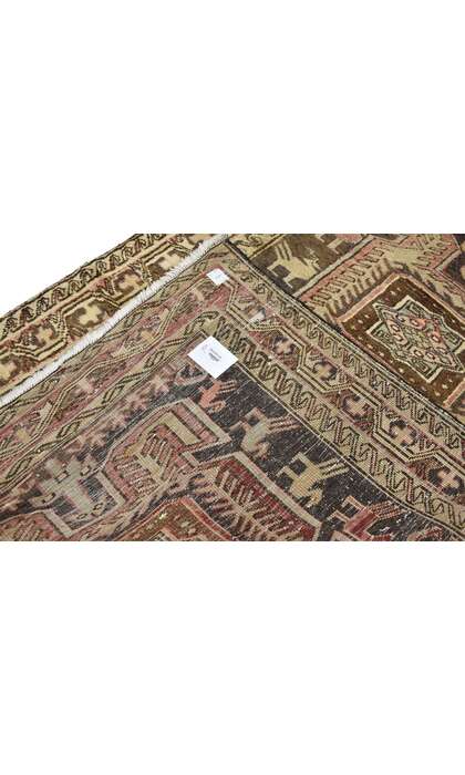 4 x 10 Vintage Persian Azerbaijan Rug 76524