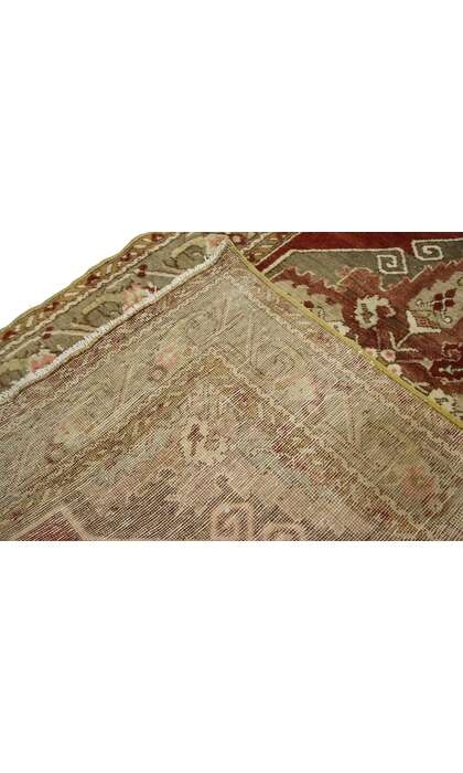 3 x 11 Vintage Turkish Oushak Rug 52402