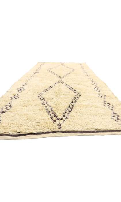 6 x 13 Organic Modern Beni Ourain Moroccan Rug 20769