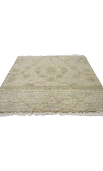 2 x 2 Modern Oushak Wagireh Rug 30396