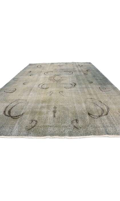 7 x 10 Vintage Turkish Sivas Rug 50856