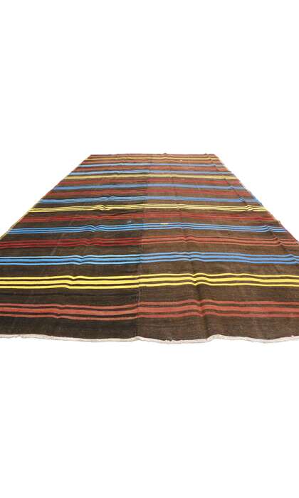 7 x 12 Vintage Turkish Kilim Rug 51072