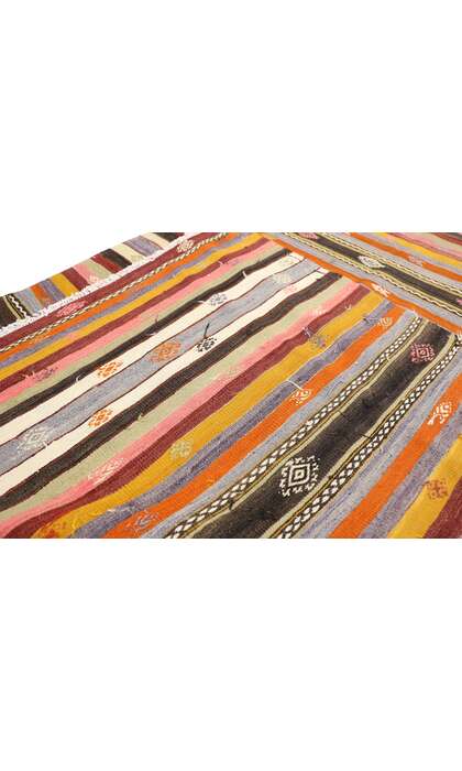 5 x 9 Vintage Turkish Kilim Rug 51283