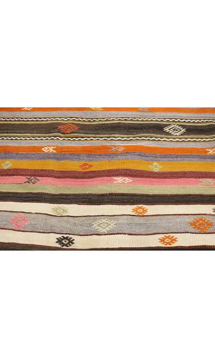 5 x 9 Vintage Turkish Kilim Rug 51283