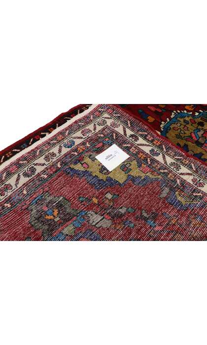 3 x 10 Vintage Persian Hamadan Rug 60184