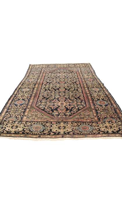 4 x 6 Antique Persian Hamadan Rug 71233