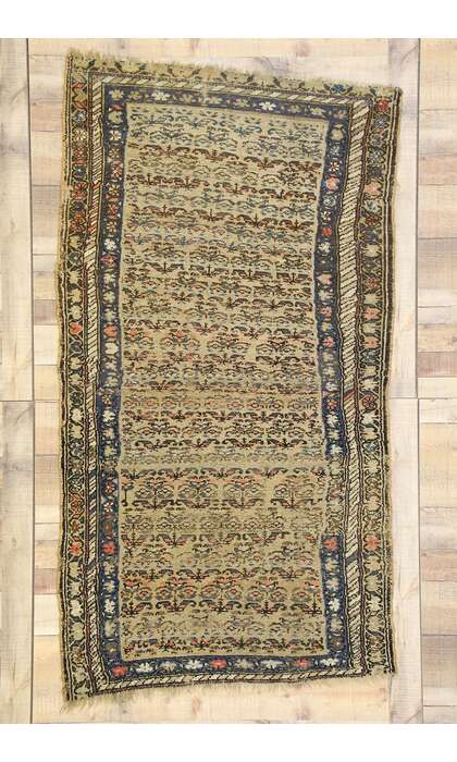 3 x 6 Antique Persian Malayer Rug 71582