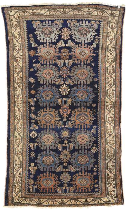 4 x 7 Antique Persian Malayer Rug 71630