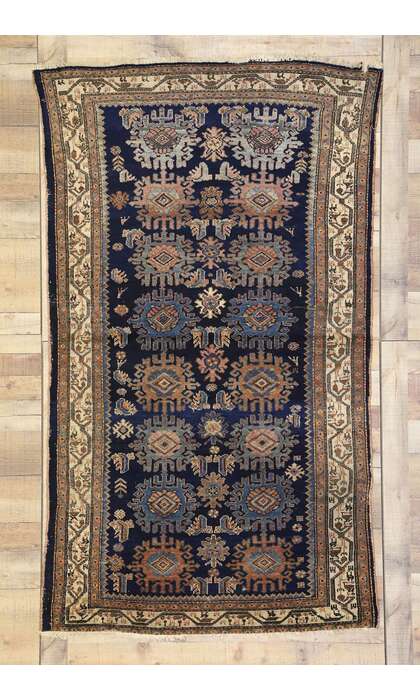 4 x 7 Antique Persian Malayer Rug 71630