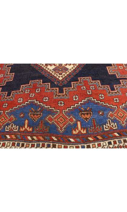 4 x 6 Antique Persian Shiraz Rug 71656