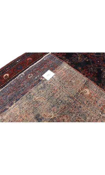 3 x 6 Antique Persian Hamadan Rug 71848