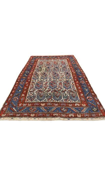 4 x 6 Antique Persian Kurdish Rug 71867